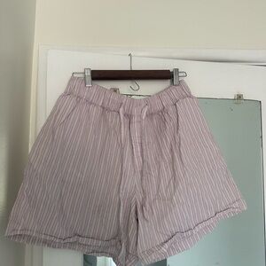 Tekla Striped Women's Pajama Shorts